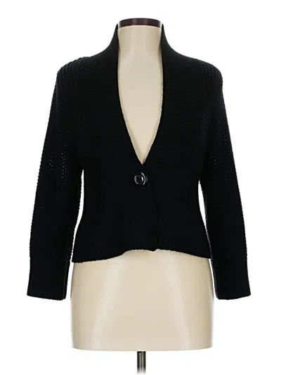 Pre-owned The Limited Cardigan Sweater In Black