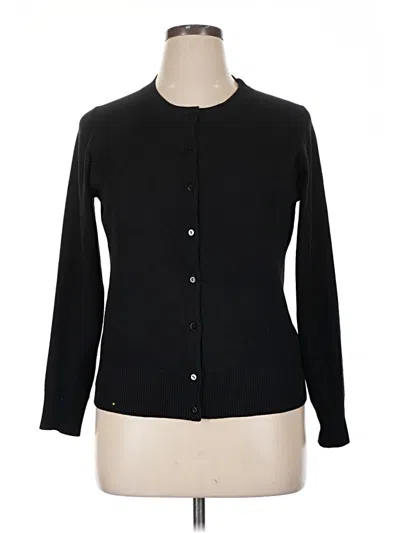 Pre-owned The Limited Cardigan Sweater In Black
