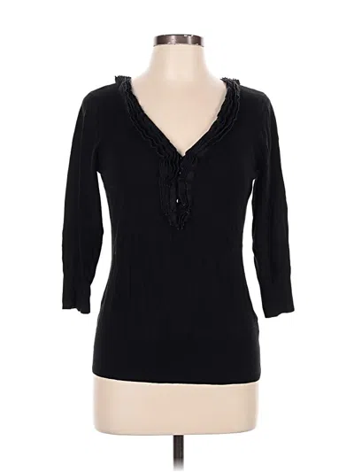 Pre-owned The Limited Cardigan Sweater In Black