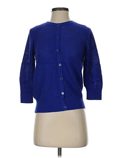 Pre-owned The Limited Cardigan Sweater In Blue