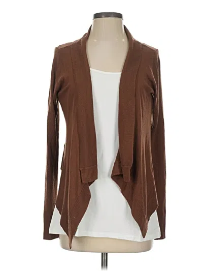 Pre-owned The Limited Cardigan Sweater In Brown