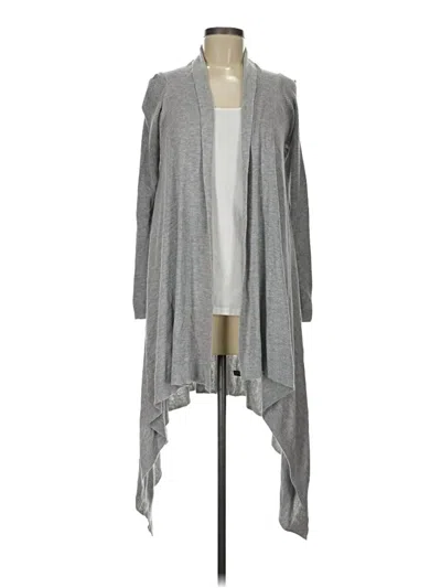 Pre-owned The Limited Cardigan Sweater In Gray