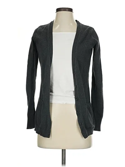 Pre-owned The Limited Cardigan Sweater In Gray