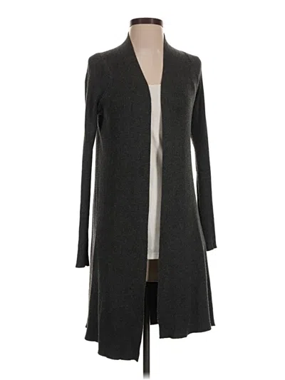 Pre-owned The Limited Cardigan Sweater In Gray