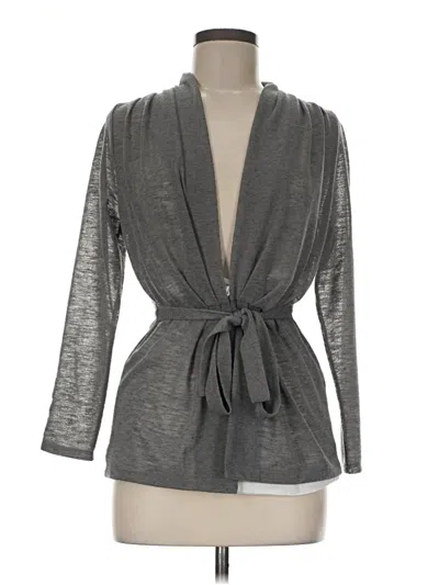 Pre-owned The Limited Cardigan Sweater In Gray
