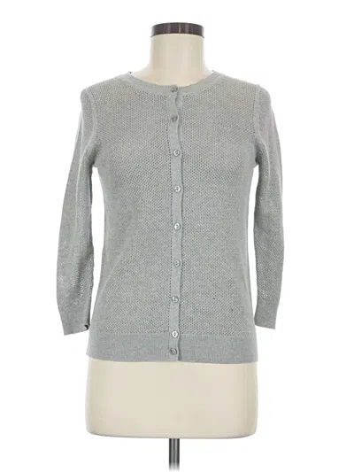 Pre-owned The Limited Cardigan Sweater In Gray