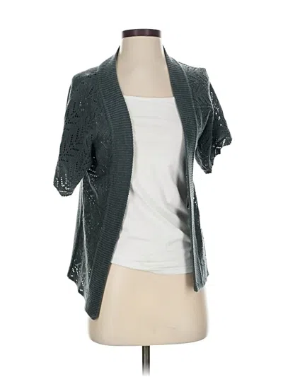 Pre-owned The Limited Cardigan Sweater In Green