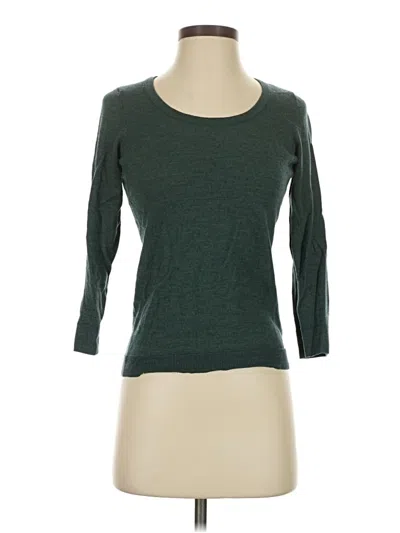 Pre-owned The Limited Cardigan Sweater In Green
