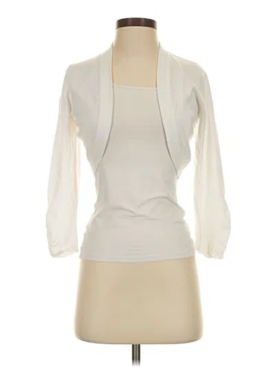 Pre-owned The Limited Cardigan Sweater In Ivory