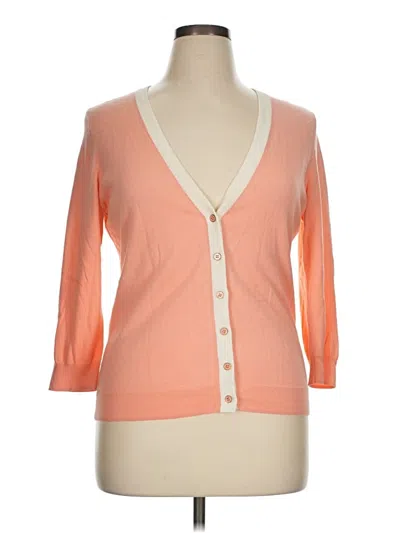 Pre-owned The Limited Cardigan Sweater In Orange