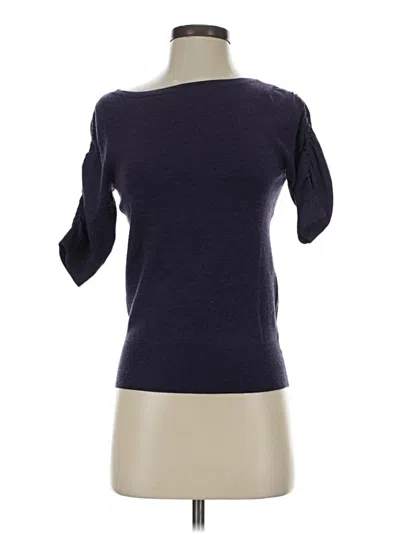 Pre-owned The Limited Cardigan Sweater In Purple