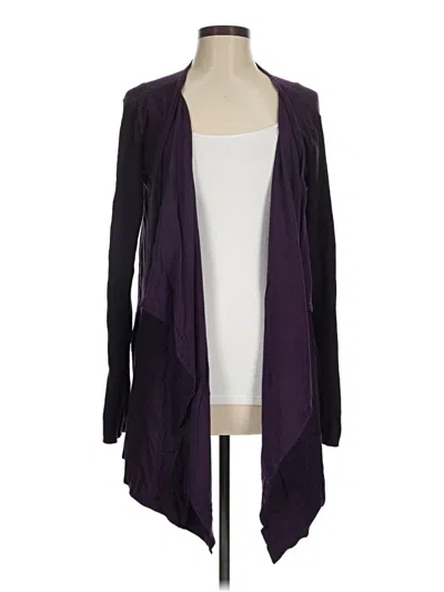 Pre-owned The Limited Cardigan Sweater In Purple
