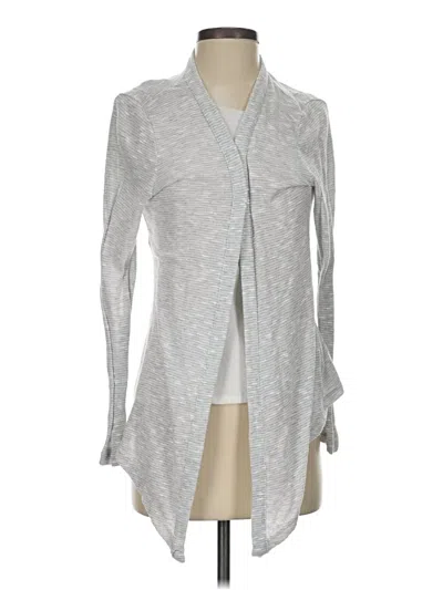 Pre-owned The Limited Cardigan Sweater In Silver