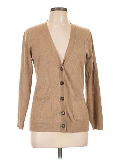 Pre-owned The Limited Cardigan Sweater In Tan