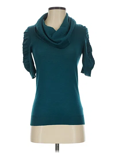 Pre-owned The Limited Cardigan Sweater In Teal