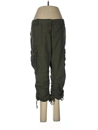 Pre-owned The Limited Cargo Pants In Green