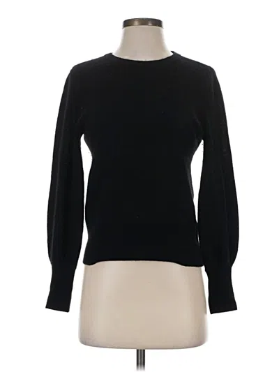 Pre-owned The Limited Cashmere Pullover Sweater In Black