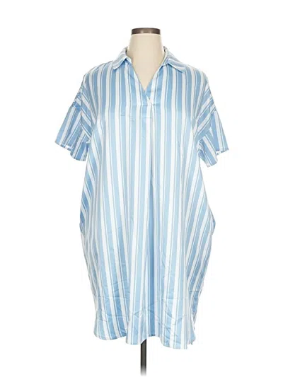 Pre-owned The Limited Casual Dress In Blue