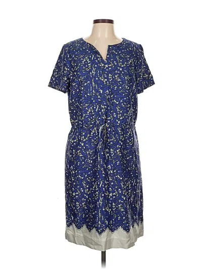 Pre-owned The Limited Casual Dress In Blue