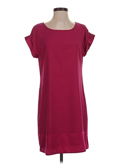 Pre-owned The Limited Casual Dress In Burgundy