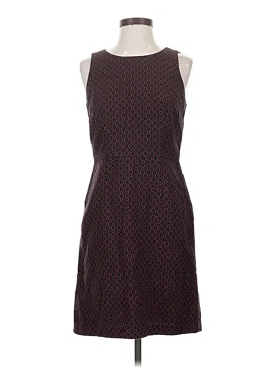 Pre-owned The Limited Casual Dress In Burgundy