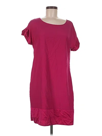 Pre-owned The Limited Casual Dress In Burgundy