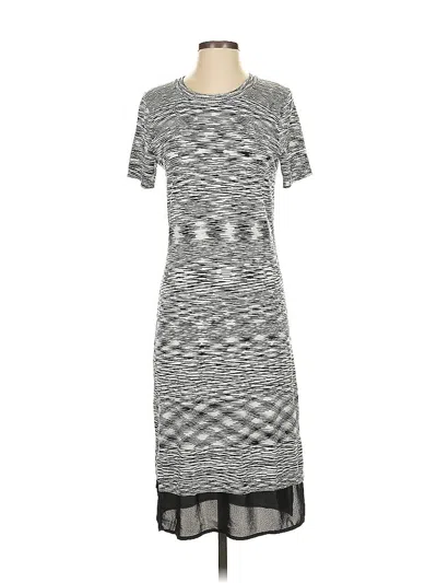 Pre-owned The Limited Casual Dress In Gray