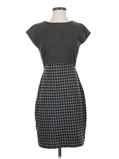 Pre-owned The Limited Casual Dress In Gray