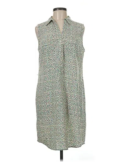 Pre-owned The Limited Casual Dress In Green