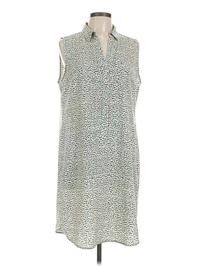 Pre-owned The Limited Casual Dress In Green