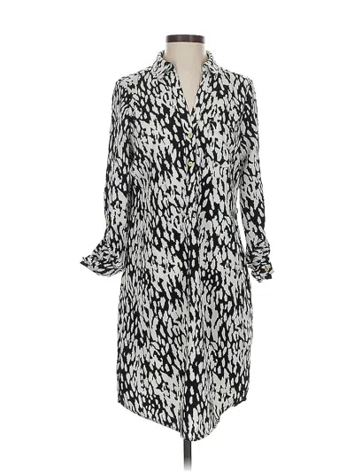 Pre-owned The Limited Casual Dress In Silver