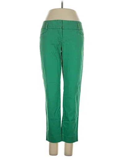 Pre-owned The Limited Casual Pants In Green