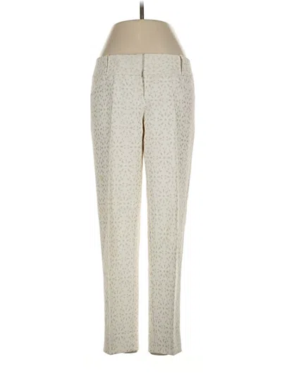 Pre-owned The Limited Casual Pants In Ivory