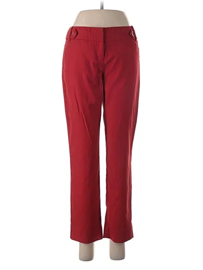 Pre-owned The Limited Casual Pants In Red
