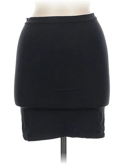 Pre-owned The Limited Casual Skirt In Black