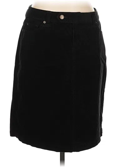 Pre-owned The Limited Casual Skirt In Black