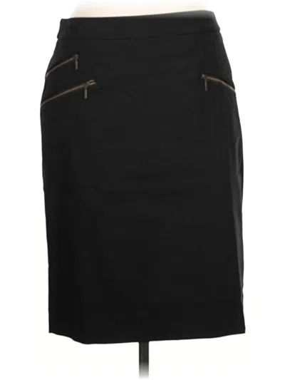 Pre-owned The Limited Casual Skirt In Black