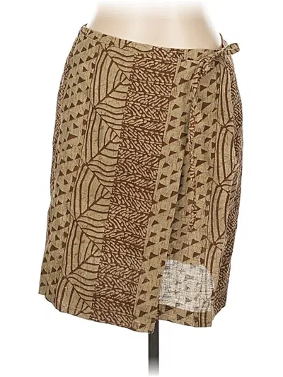 Pre-owned The Limited Casual Skirt In Brown