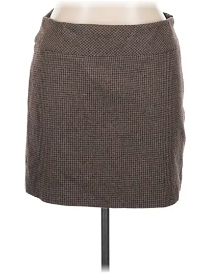 Pre-owned The Limited Casual Skirt In Brown