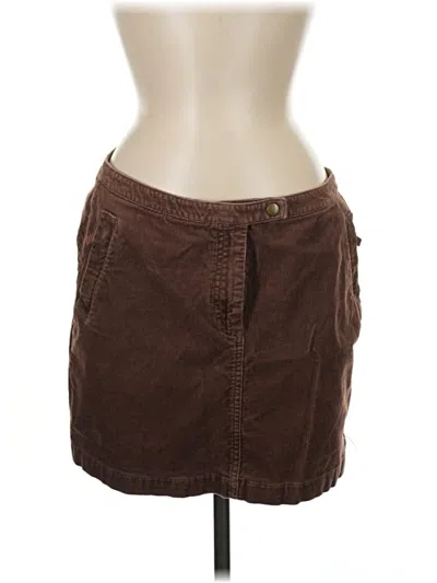 Pre-owned The Limited Casual Skirt In Brown