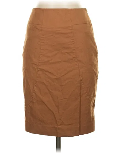 Pre-owned The Limited Casual Skirt In Brown