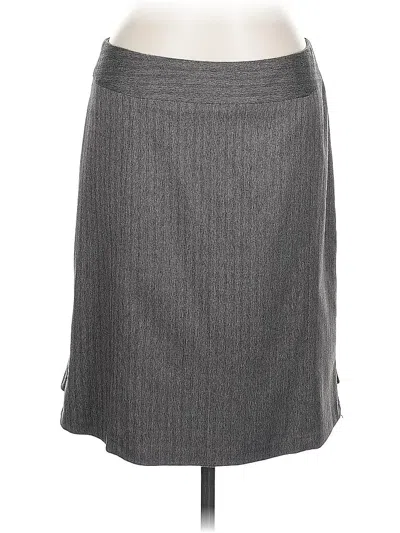 Pre-owned The Limited Casual Skirt In Gray