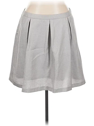Pre-owned The Limited Casual Skirt In Gray