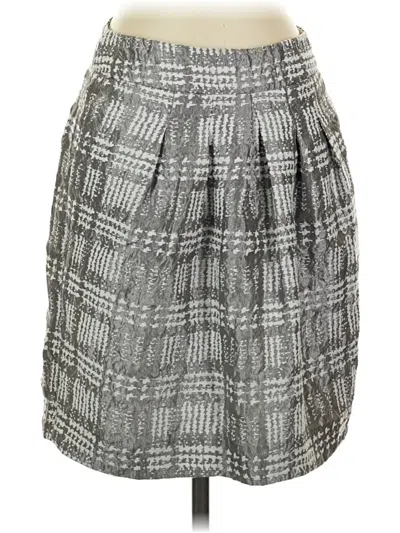 Pre-owned The Limited Casual Skirt In Gray