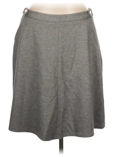 Pre-owned The Limited Casual Skirt In Gray