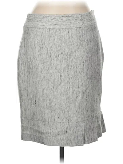 Pre-owned The Limited Casual Skirt In Gray