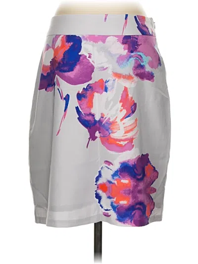 Pre-owned The Limited Casual Skirt In Gray