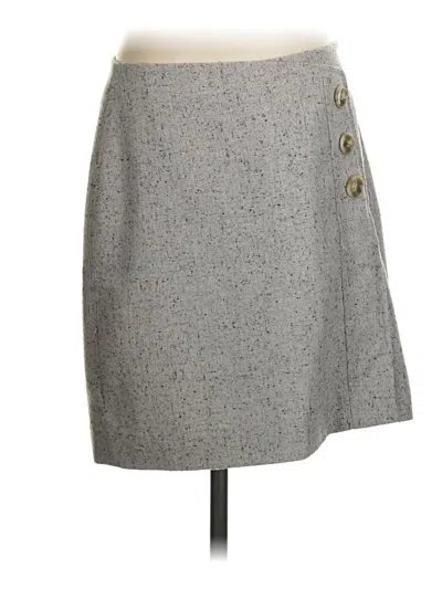Pre-owned The Limited Casual Skirt In Gray