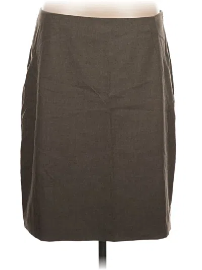 Pre-owned The Limited Casual Skirt In Gray