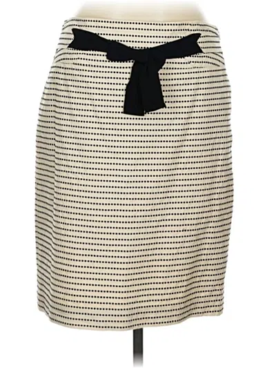 Pre-owned The Limited Casual Skirt In Ivory